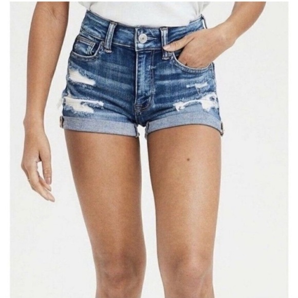 American Eagle Outfitters Pants - EXCELLENT DISTRESSED CONDITION WOMEN’S SIZE 6 STRETCH MOM SHORTS